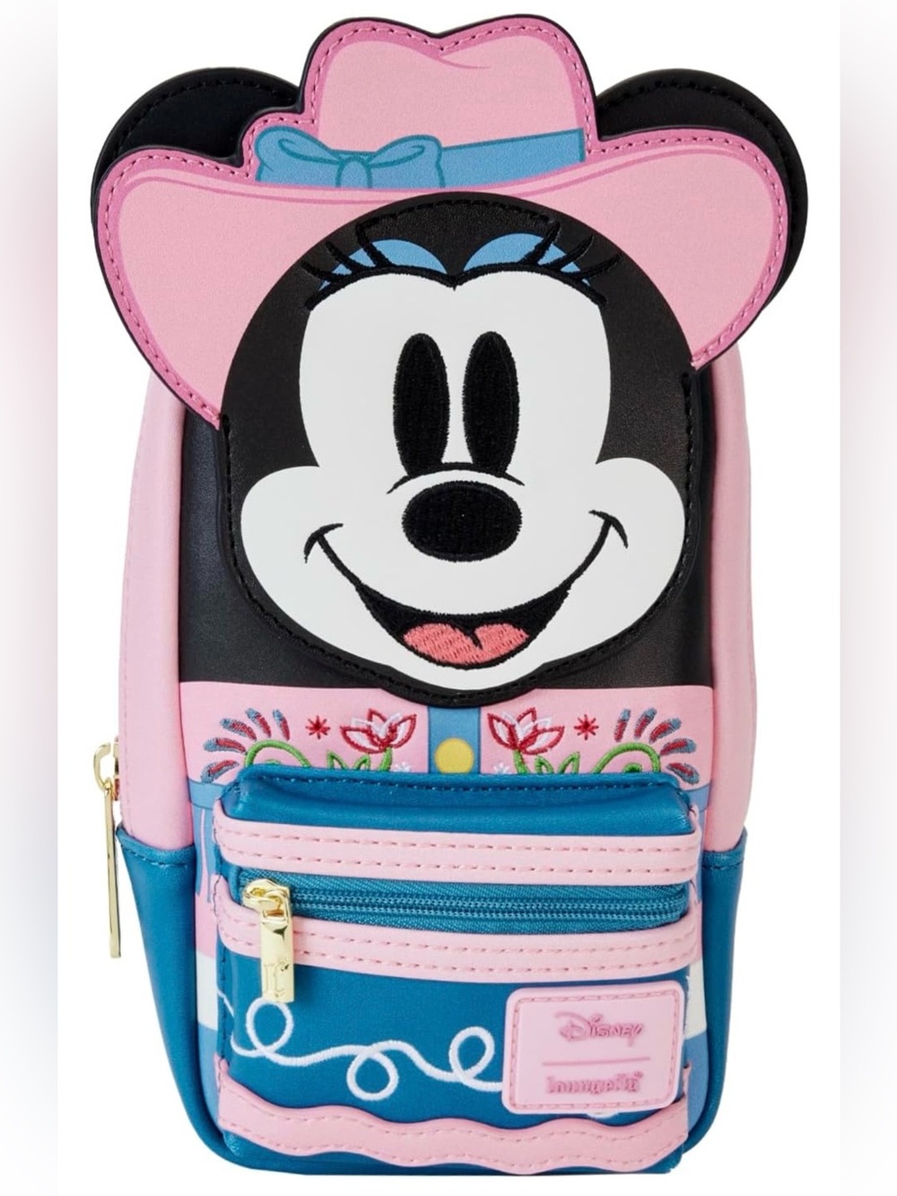 New! Loungefly Disney Western Minnie MINI Backpack Pencil Case NEW WITH TAGS NWT